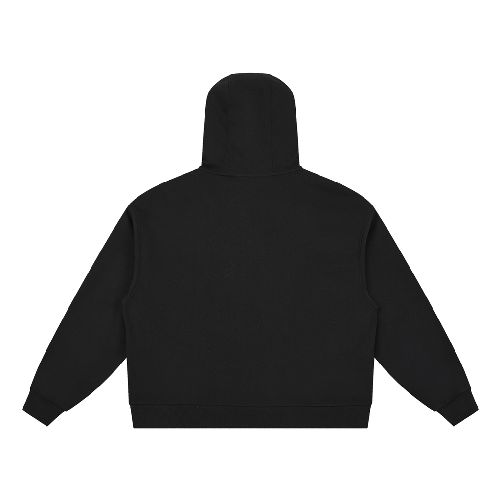 THE BOXY BUTTON PLACKET HOODIE