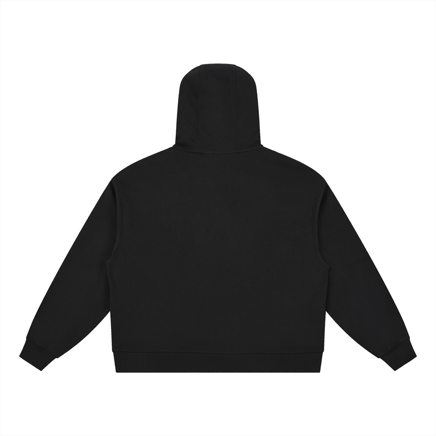 THE SCRIPT BOXY BUTTON PLACKET HOODIE