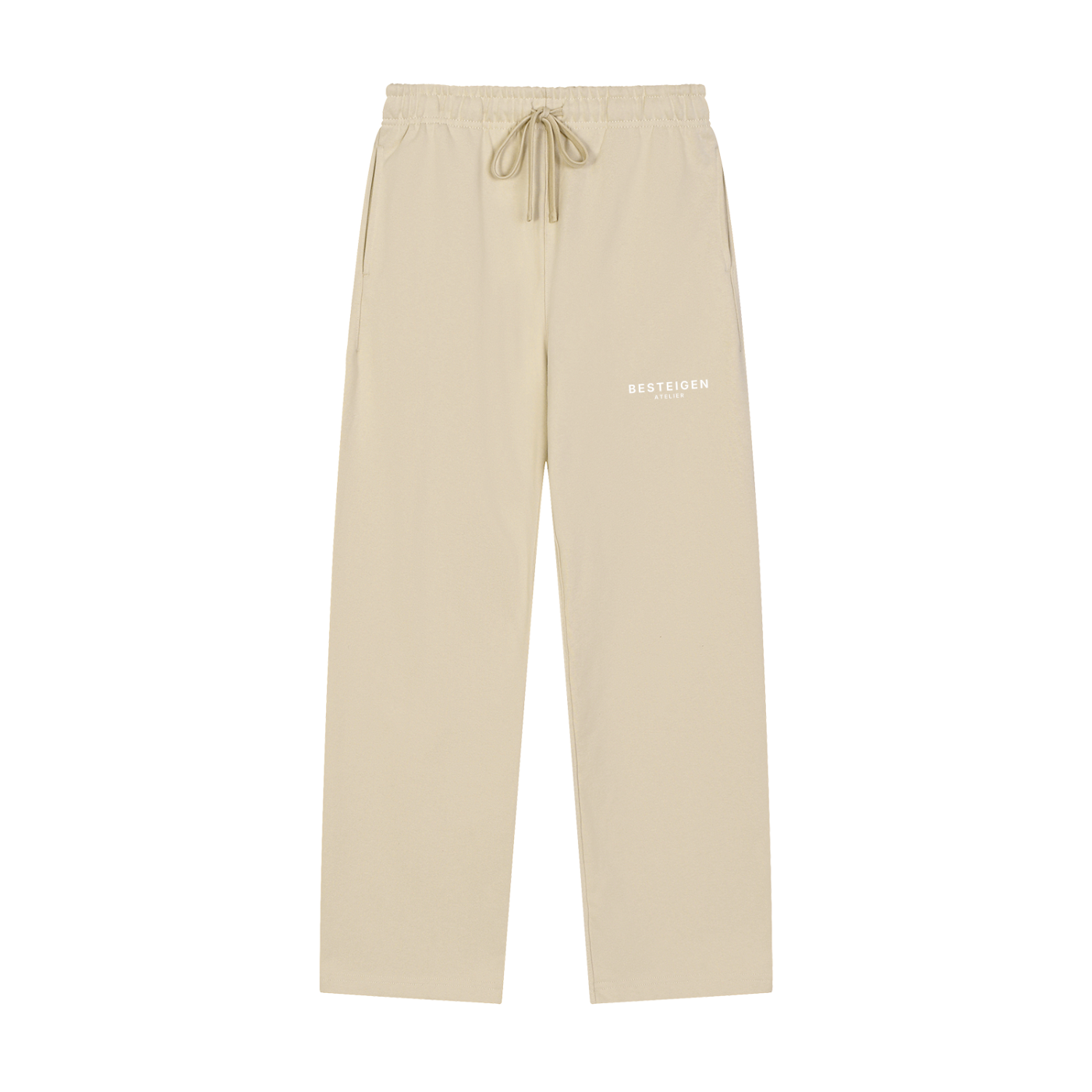 THE SOLID STRAIGHT-LEG SWEATPANTS