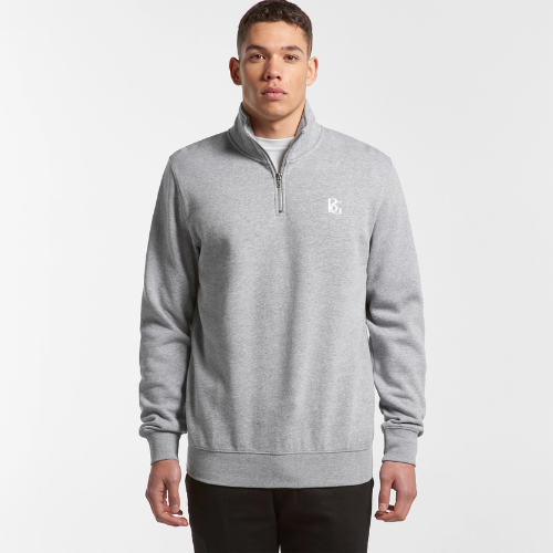 THE BG STENCIL QUARTER ZIP