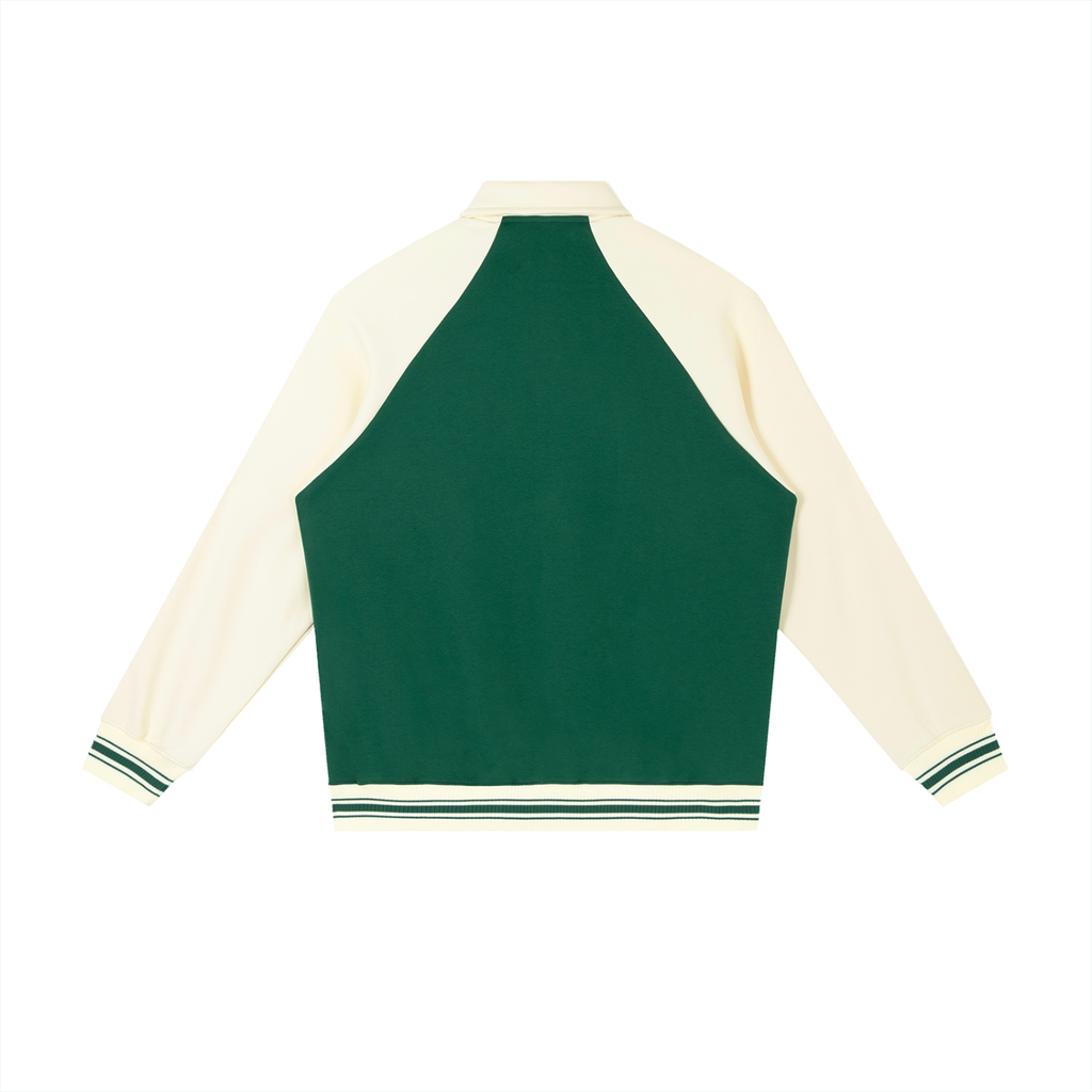 THE RAGLAN BASEBALL JACKET