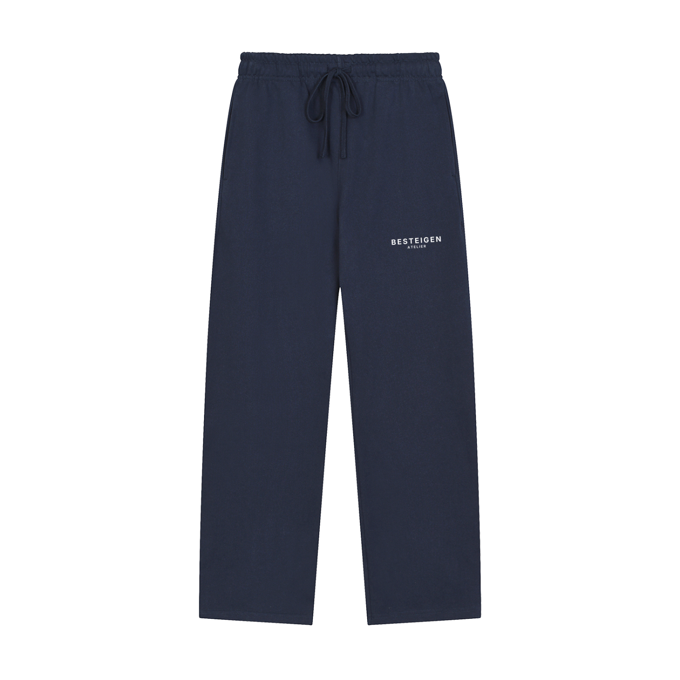 THE SOLID STRAIGHT-LEG SWEATPANTS