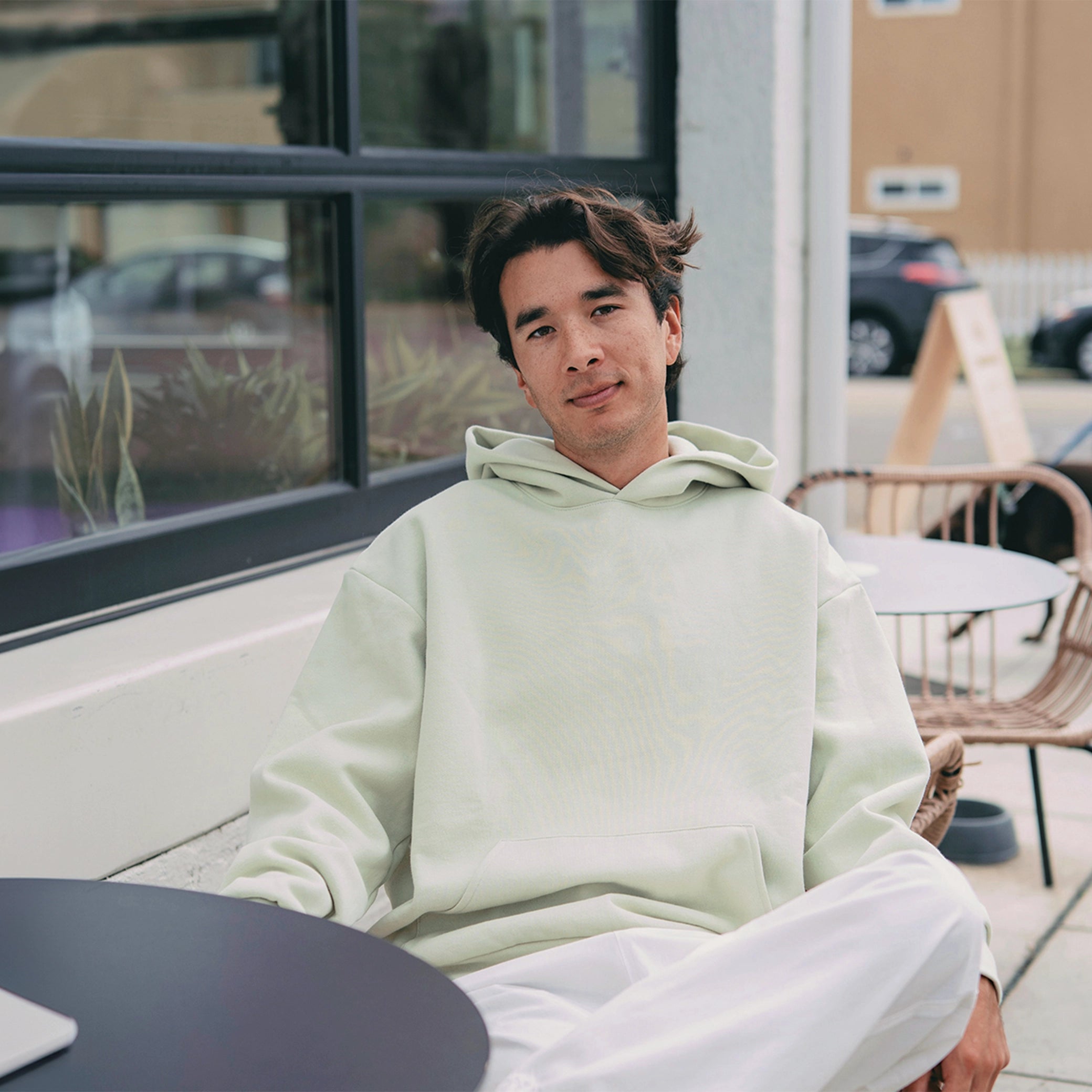 Avenue Pullover Hooded Sweatshirt